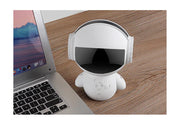 Speaker Robot Alarm Clock Mini Speaker Frugal Finds Galore