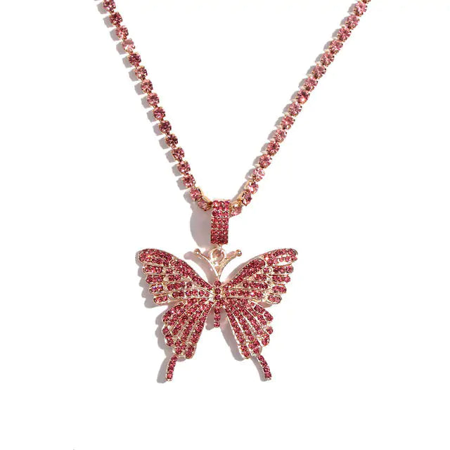 Butterfly Pendant Necklace