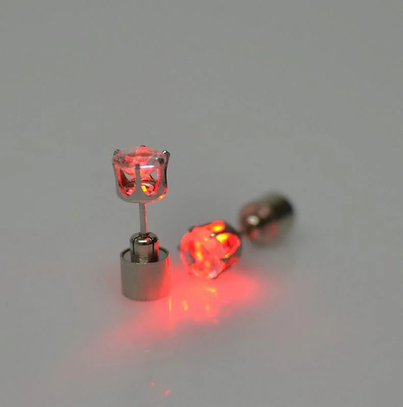 LED Light Stud Earrings