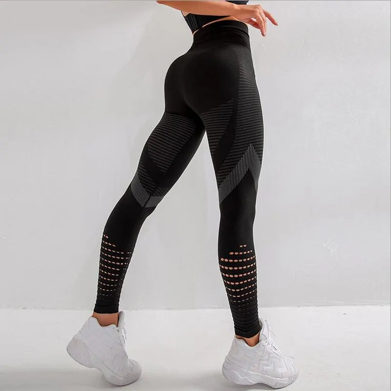 Leggings push up de cintura alta sin costuras CHRLEISURE