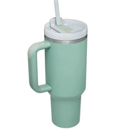 40oz Stainless Steel Car Straw Cup Frugal Finds Galore