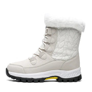 Women's Waterproof High-Top Thick Bottom Winter Boots Frugal Finds Galore