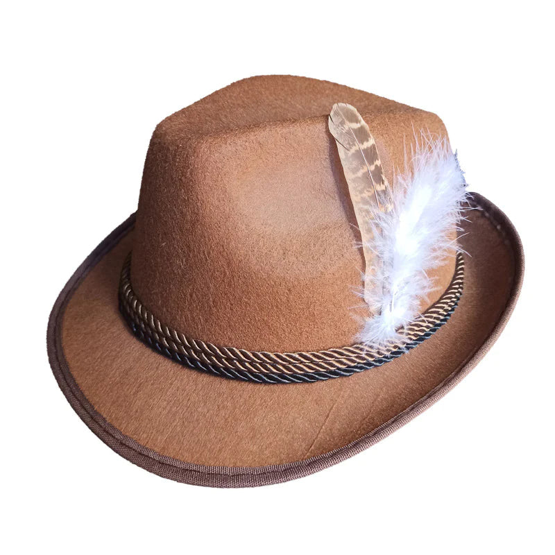 Alpine Hat with Feather