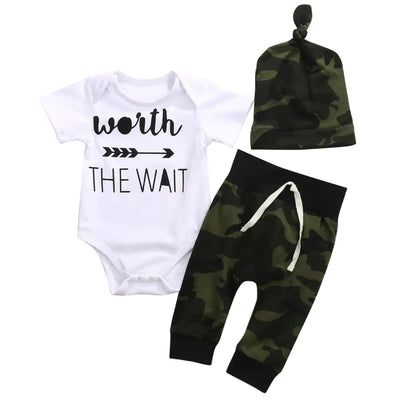 Romper, Camo Pants & Hat Frugal Finds Galore