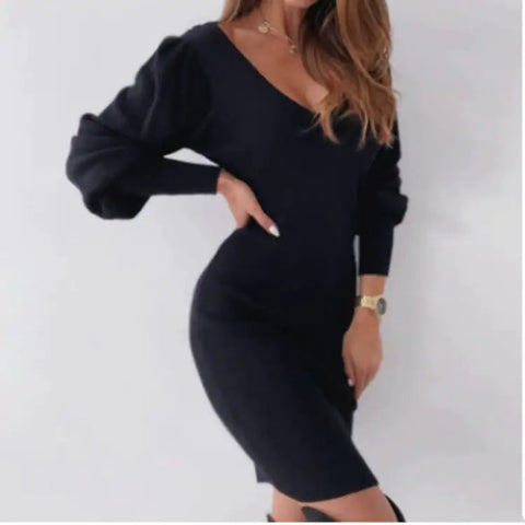 Lace Back Long-sleeved Dress Frugal Finds Galore