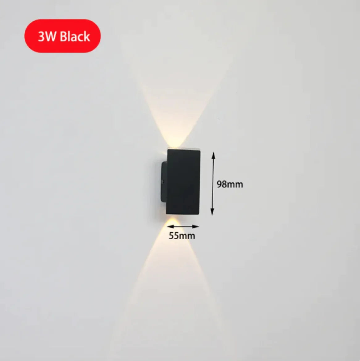 Modern 6W LED Indoor Wall Lamp for Bedroom and Living Room