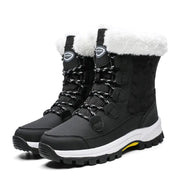 Women's Waterproof High-Top Thick Bottom Winter Boots Frugal Finds Galore