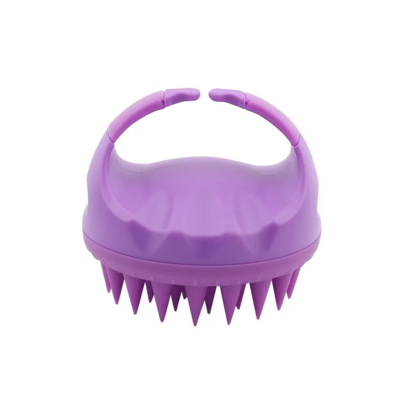 Silicone Handheld Scalp Massage Brush for Shower