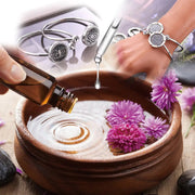 Aromatherapy Stainless Steel Heart Chain Oil Diffuser Bracelet Frugal Finds Galore