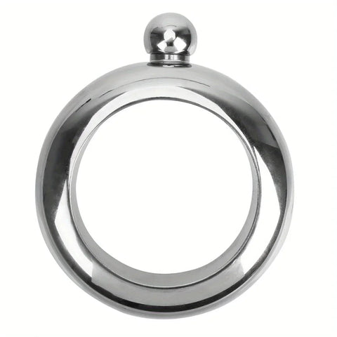 Creative Stainless Steel Bracelet Flask in Rose Gold Frugal Finds Galore