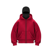 Fleece-lined Double Hooded Sweater Frugal Finds Galore
