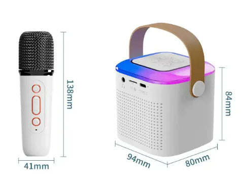 Portable Karaoke Speaker with Mic RGB