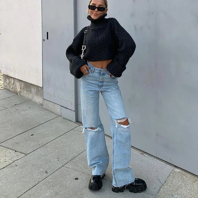 Ripped Women's Jeans Trousers Frugal Finds Galore