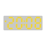 Fresh White Surface Simple Style Student Alarm Clock Frugal Finds Galore