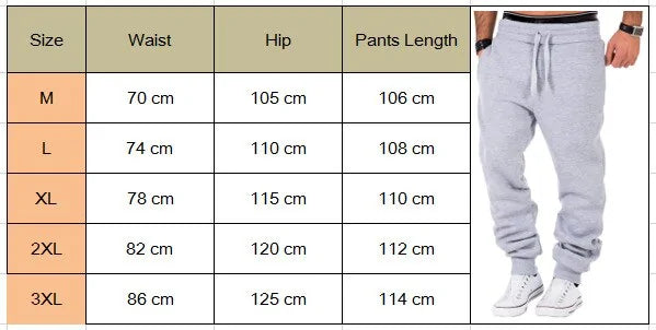 Pantalones deportivos holgados para hombre: pantalones deportivos ajustados