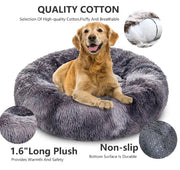 Fluffy Donut Pet Bed Frugal Finds Galore