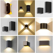 Outdoor Waterproof Double-Head Wall Light Fixture Frugal Finds Galore