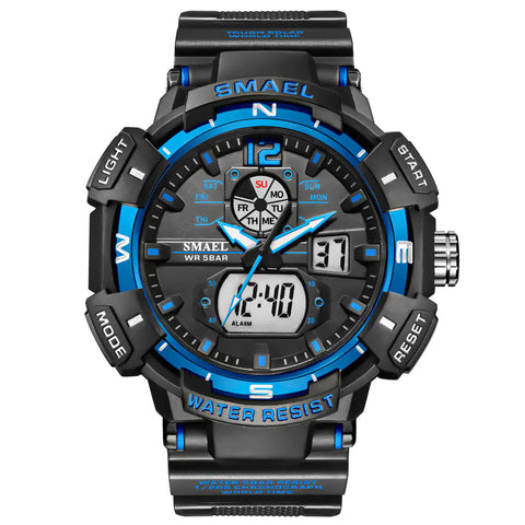 Luminous Men's Outdoor Chronograph Alarm Clock Watch Frugal Finds Galore