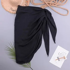 Chiffon Swimwear Pareo Scarf Cover Up Frugal Finds Galore