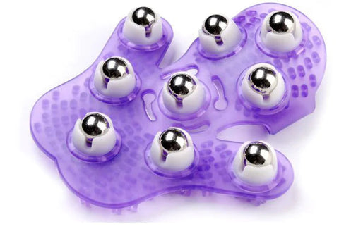 360-Degree Rotating Body Massage Device with Balls Frugal Finds Galore