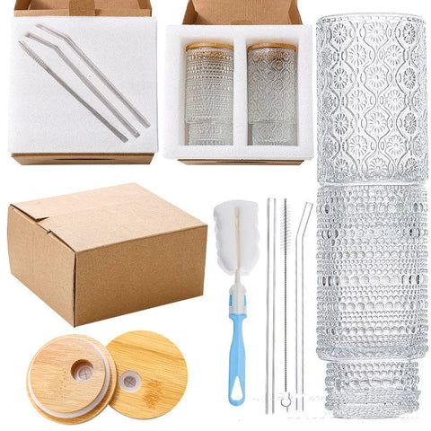 Glass Tumbler with Bamboo Lid Frugal Finds Galore