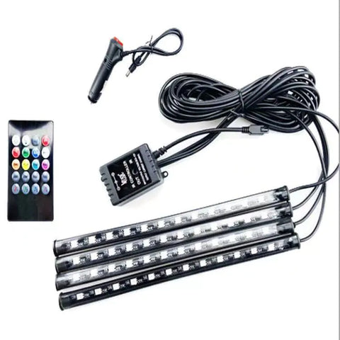 LED Car Interior Atmosphere Light Music Rhythm Strip Frugal Finds Galore