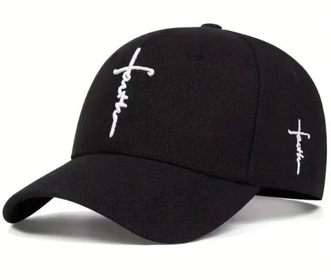 Embroidered Faith Baseball Hat Frugal Finds Galore