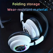 Kids Wireless Earphones with RGB Lighting & Microphone Frugal Finds Galore