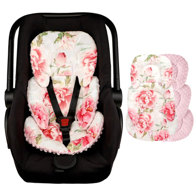 Ultra Soft Reversible Preemie Car seat Insert Cushion with Head & Body Support Frugal Finds Galore