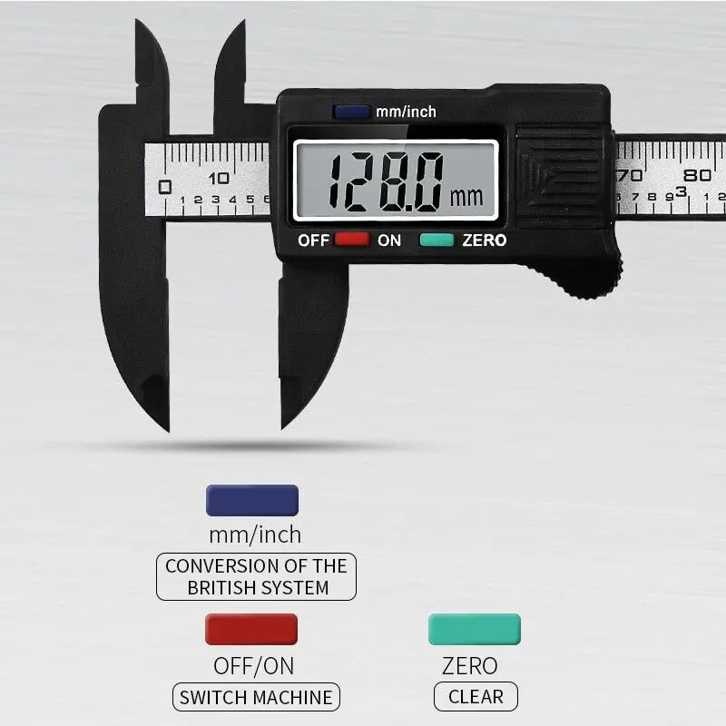 Digital Caliper Micrometer Electronic Measuring Ruler