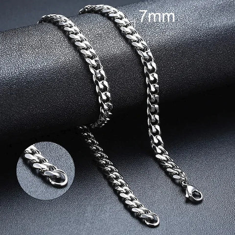 Unisex Cuban Chain Necklace Frugal Finds Galore