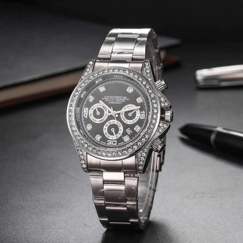 Luxury Waterproof Quartz Watch for Men and Women Frugal Finds Galore