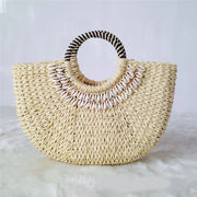Handmade Shell Bag - Summer Beach Crossbody Bag Frugal Finds Galore