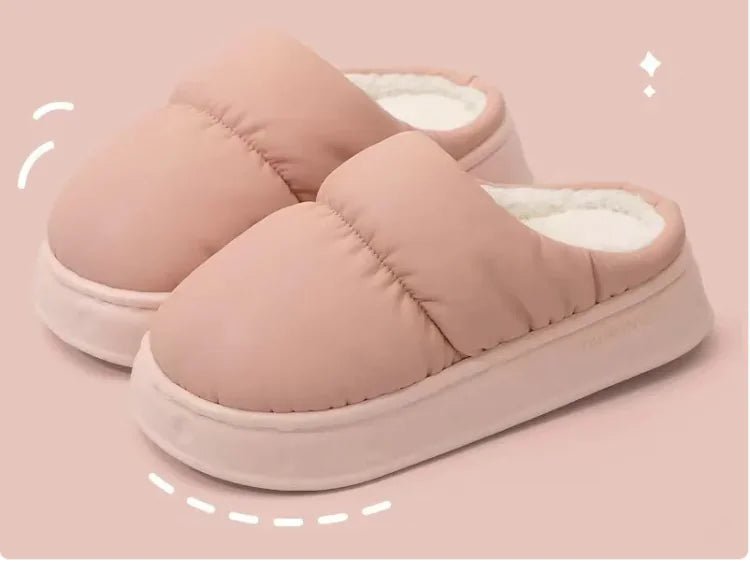 Cozy Nest Women’s Waterproof Cotton Slippers