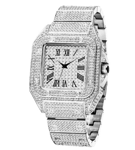 MISSFOX Ice Out Watch For Men Frugal Finds Galore