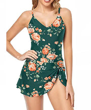 Women's Push-Up Slimming Swimsuit Dress Frugal Finds Galore