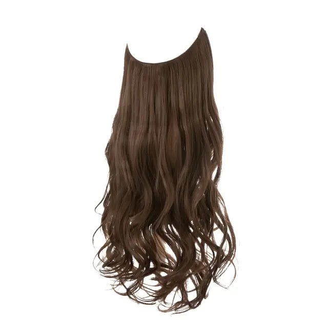 Ombre Wave Synthetic Hair Extensions with Fish Line