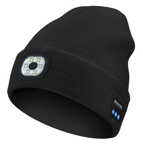 Luminous Lighting Knitted Hat Frugal Finds Galore