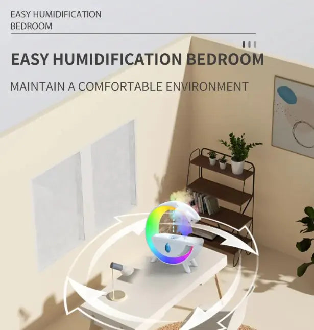 Humidifier Water Drop LED Light