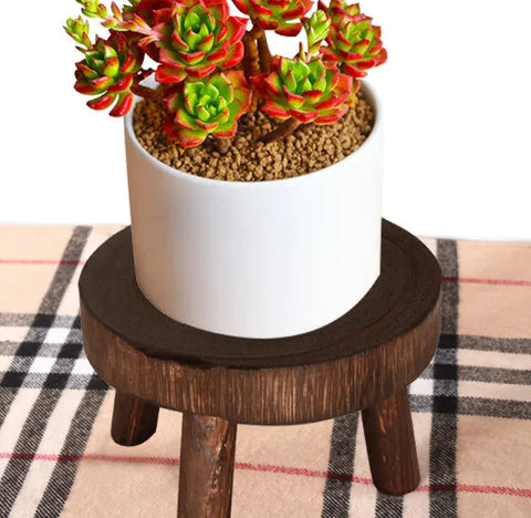 Solid Wood Plant Stand Flower Pot Rack Frugal Finds Galore