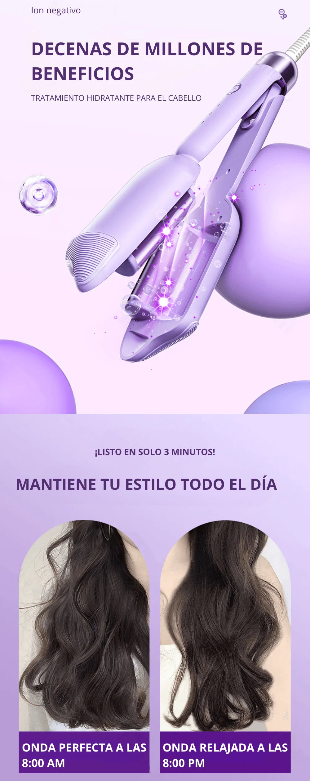 Rizo Encanto French Wave Hair Curler