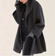 Loose Hooded Woolen Coat Frugal Finds Galore