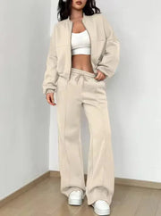 Zipper Slim Fit Women's Suit Frugal Finds Galore
