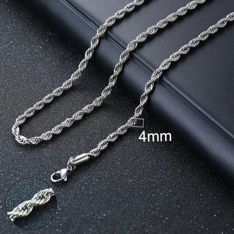Unisex Cuban Chain Necklace Frugal Finds Galore