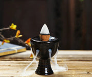 Ceramic Lotus Column Incense Burner Frugal Finds Galore