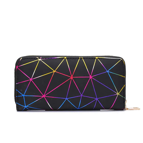 Personalized Long Laser Cut Geometry Hand Purse Frugal Finds Galore