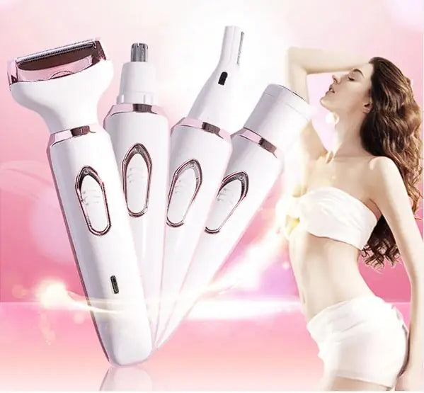 4 in 1 Epilator
Hair Removal
Facial
Beauty
Grooming