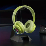 Kids Wireless Earphones with RGB Lighting & Microphone Frugal Finds Galore