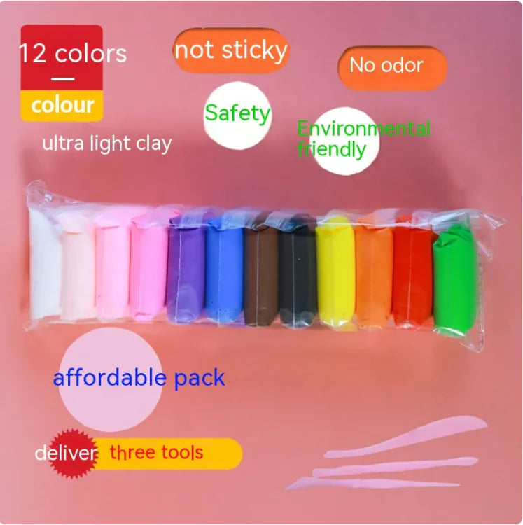 Ultralight Clay Set 12-36 Colors