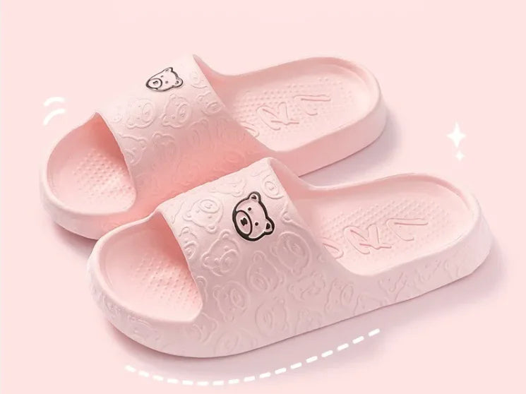 Cute Bear Women Slippers